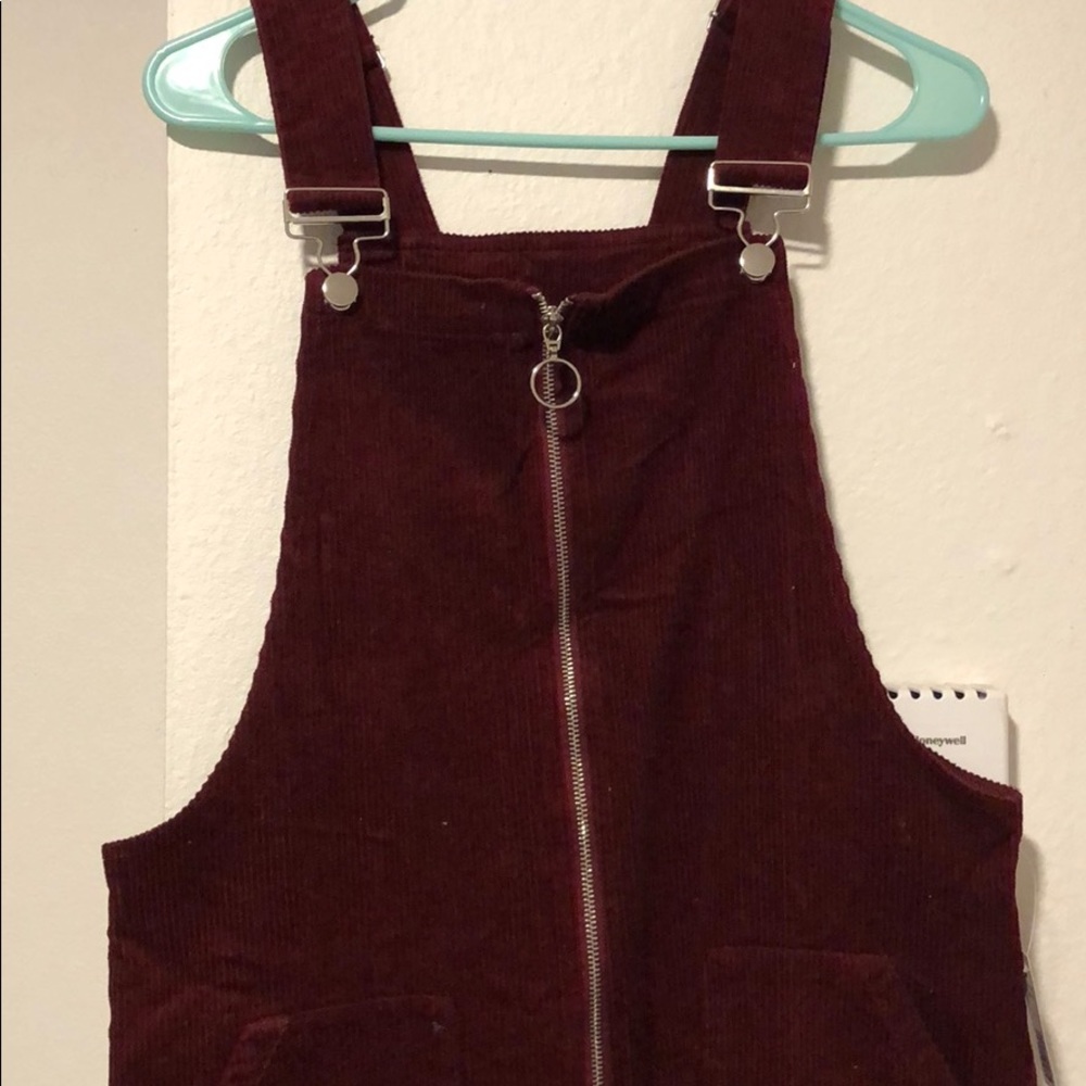 Velvet one piece